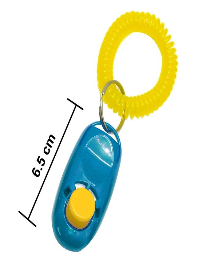سايج سكوير جهاز تدريب الحيوانات الأليفة مزود بحزام للمعصم للكلاب/القطط/القطط الصغيرة/الجراء/الطيور (أزرق) - Image 3